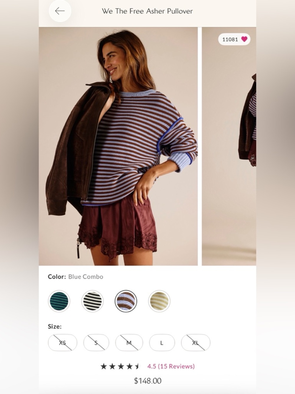 Free People- We the Free Asher Pullover